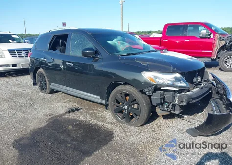 2015 Nissan Pathfinder Platinum/S/Sl/Sv from USA, damaged, VIN 5N1AR2MM7FC627171